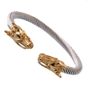 Stainless Steel Wire Rope Faucet Open-ended Bracelet